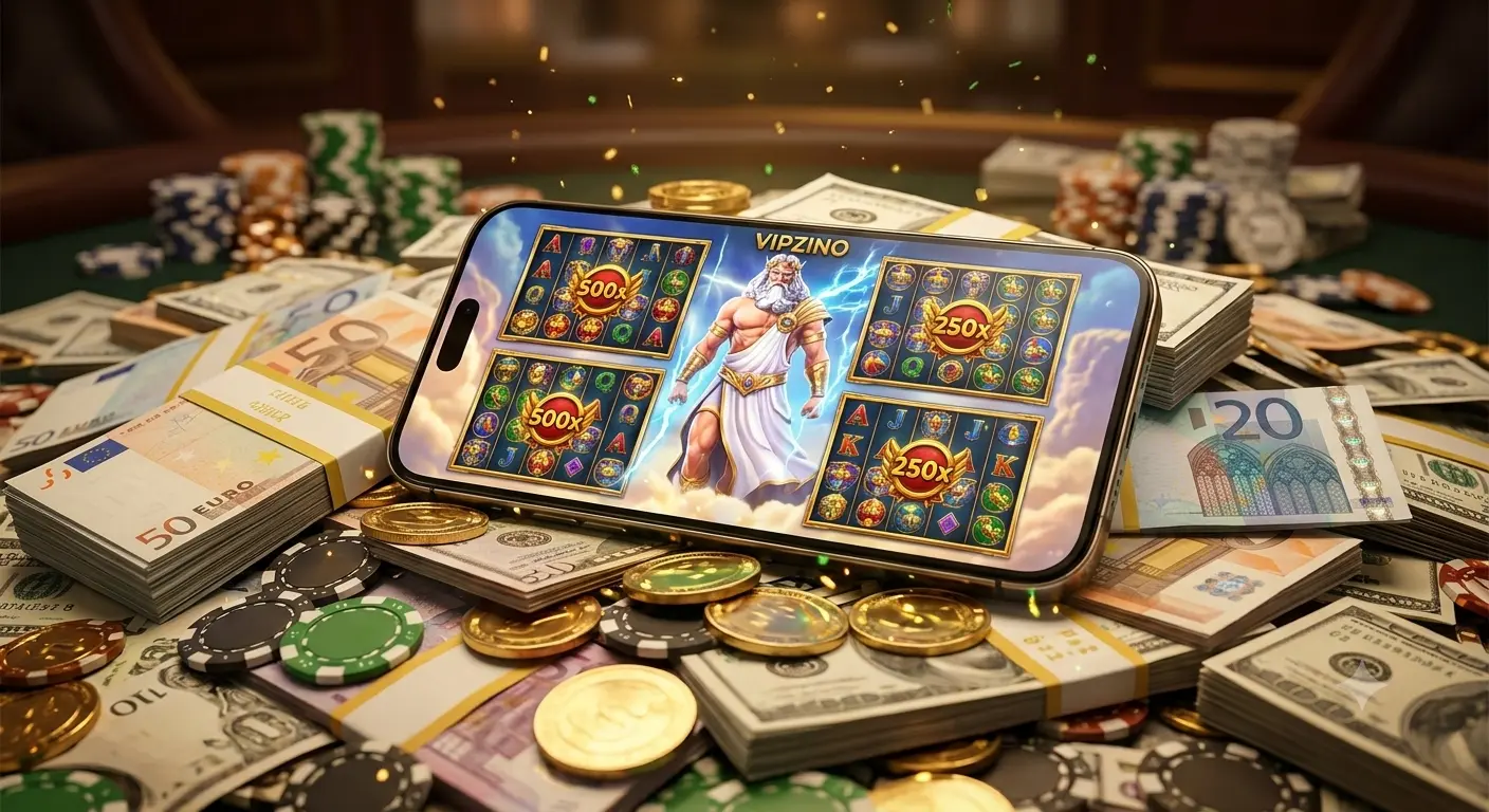 VipZino Casino App Screenshot